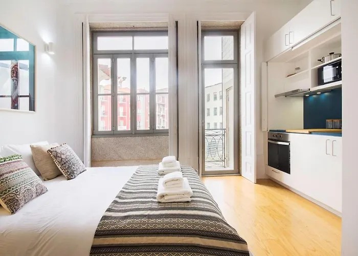 Pacific - Almeida Garrett - Estudio A 5 Minutos Da Ribeira Lägenhet